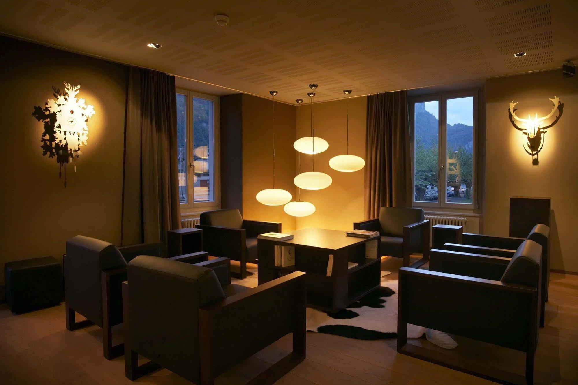 Hotel Victoria Meiringen Interieur foto